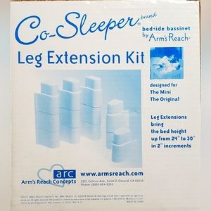 Arm's Reach Co-Sleeper Leg Extension Kit for The Mini / The Original, Natural